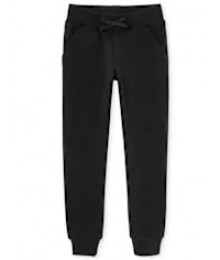 Childrens Place Black Girls Jogger Pants